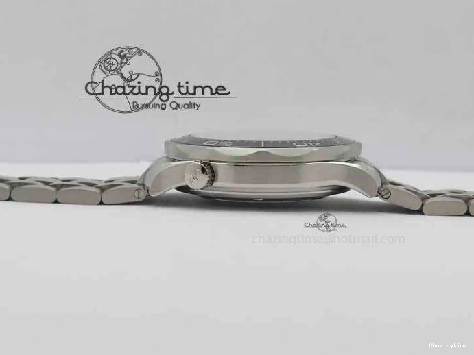 0227 Seamaster 300M SS MK 1:1 Best Edition Black Dial Ceramic Bezel On SS Bracelet A TopPick 8177